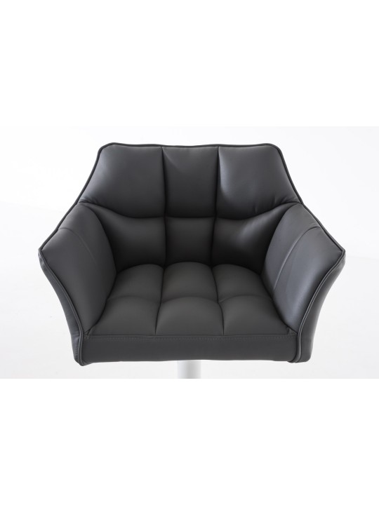 Taburete de bar Damaso W, gris Taburete de bar Damaso W, gris