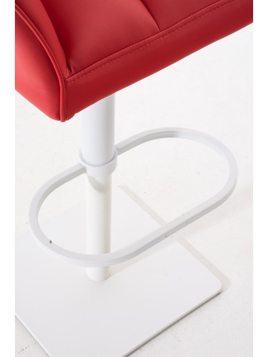 Taburete de bar Damaso W, rojo Taburete de bar Damaso W, rojo