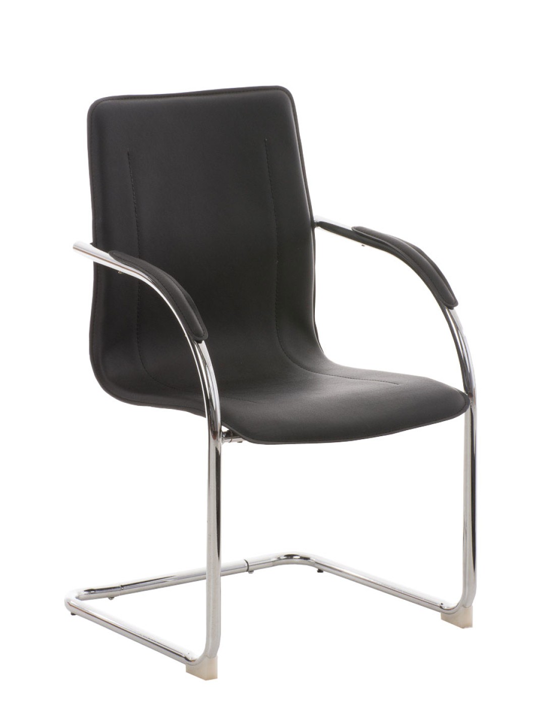 Silla de visita Melina V2, negro