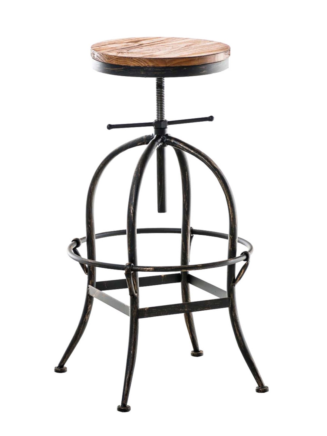 Taburete de bar Fuerte, bronce