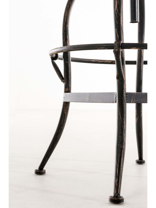 Taburete de bar Fuerte, bronce