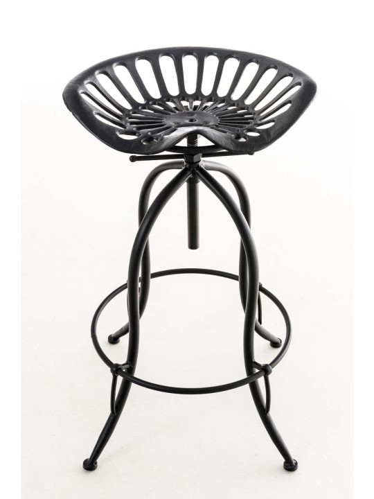 Taburete de bar Mimosa, negro