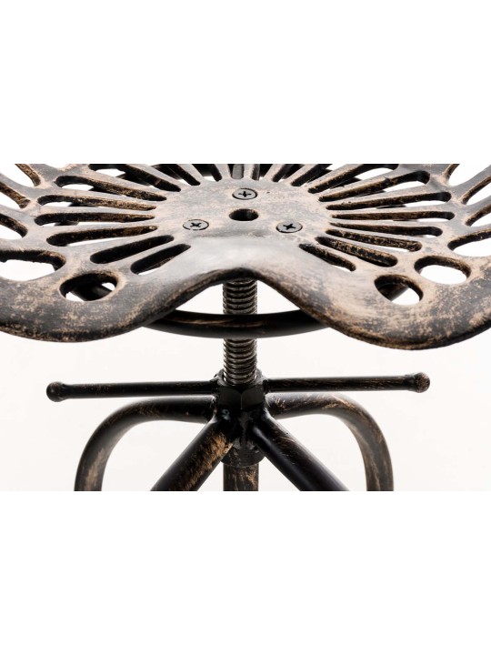 Taburete de bar Mimosa, bronce