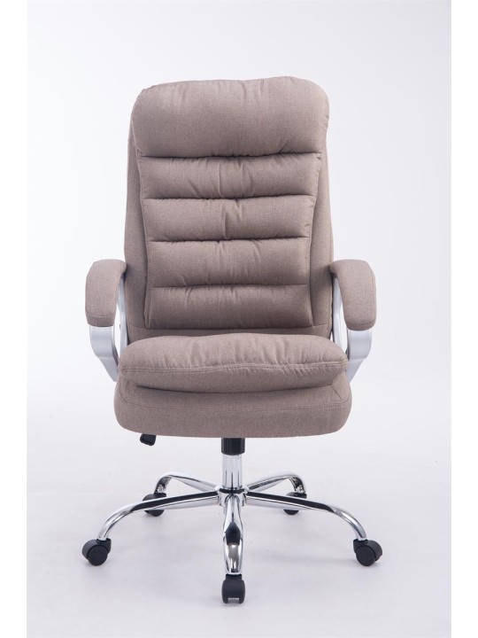 Silla de oficina BIG tela Vancouver, taupe