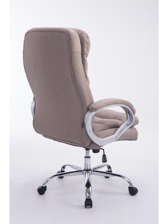 Silla de oficina BIG tela Vancouver, taupe