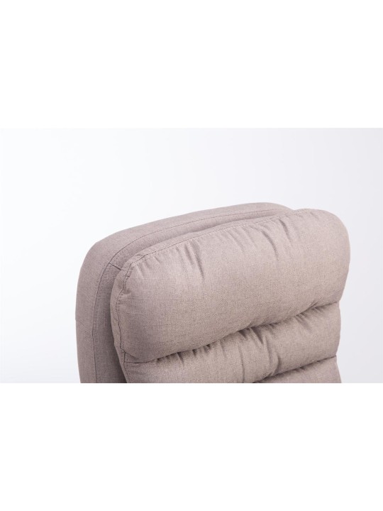 Silla de oficina BIG tela Vancouver, taupe