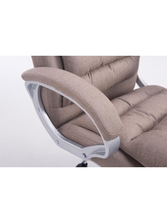 Silla de oficina BIG tela Vancouver, taupe