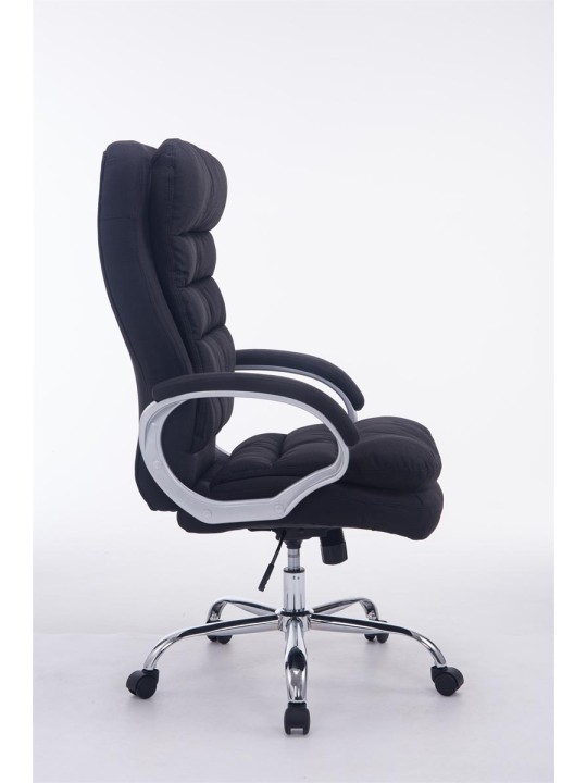 Silla de oficina BIG tela Vancouver, negro