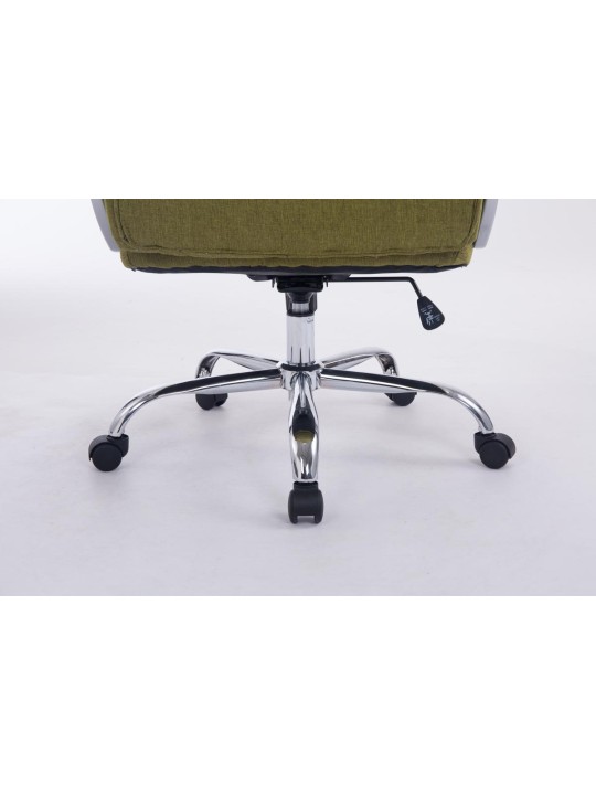 Silla de oficina BIG tela Vancouver, verde