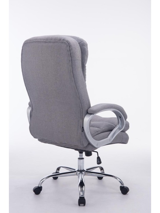 Silla de oficina BIG tela Vancouver, gris