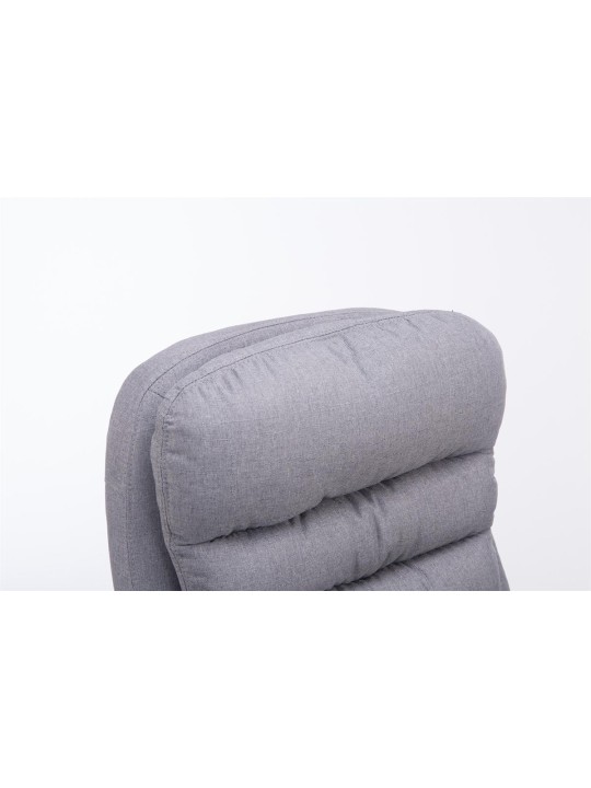 Silla de oficina BIG tela Vancouver, gris