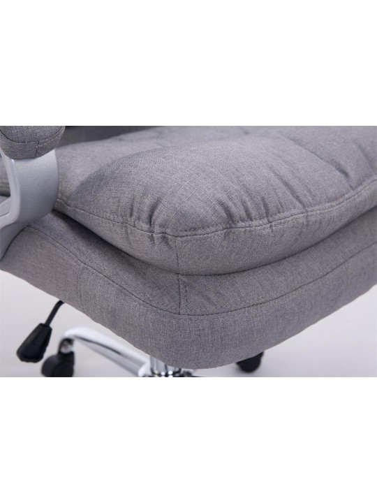 Silla de oficina BIG tela Vancouver, gris