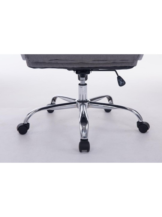 Silla de oficina BIG tela Vancouver, gris