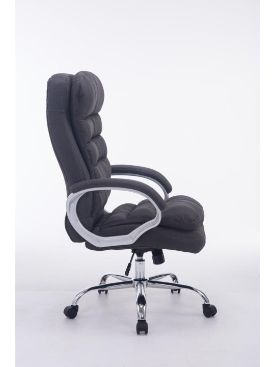 Silla de oficina BIG tela Vancouver, gris oscuro