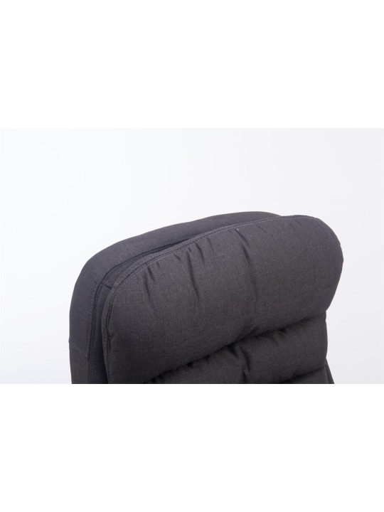Silla de oficina BIG tela Vancouver, gris oscuro