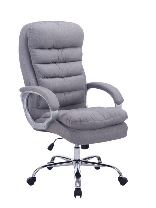 Silla de oficina BIG tela Vancouver, gris