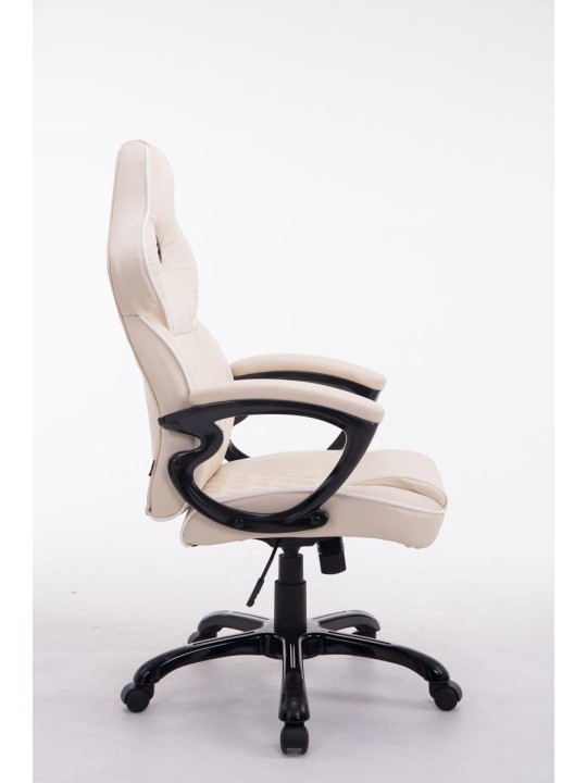 Silla de oficina BIG XXX, crema