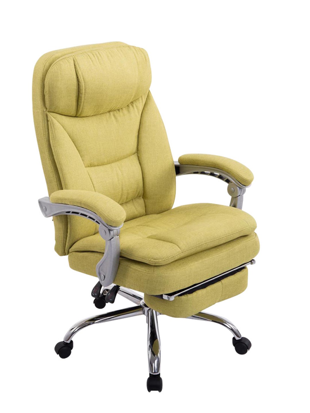 Silla de oficina XL tela Troy, verde
