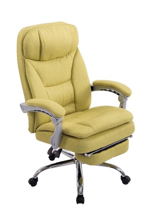 Silla de oficina XL tela Troy, verde