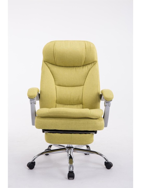 Silla de oficina XL tela Troy, verde