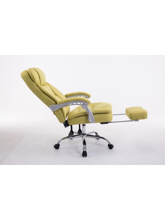 Silla de oficina XL tela Troy, verde