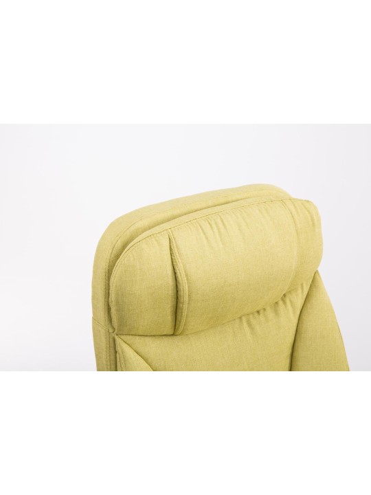 Silla de oficina XL tela Troy, verde