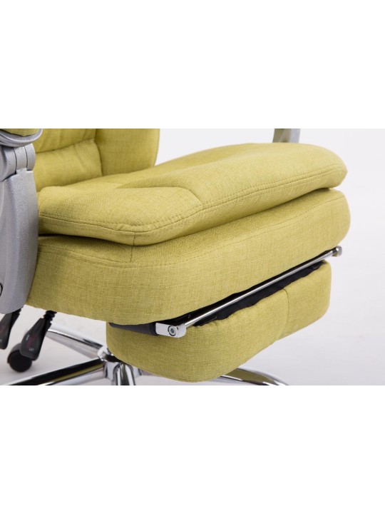 Silla de oficina XL tela Troy, verde
