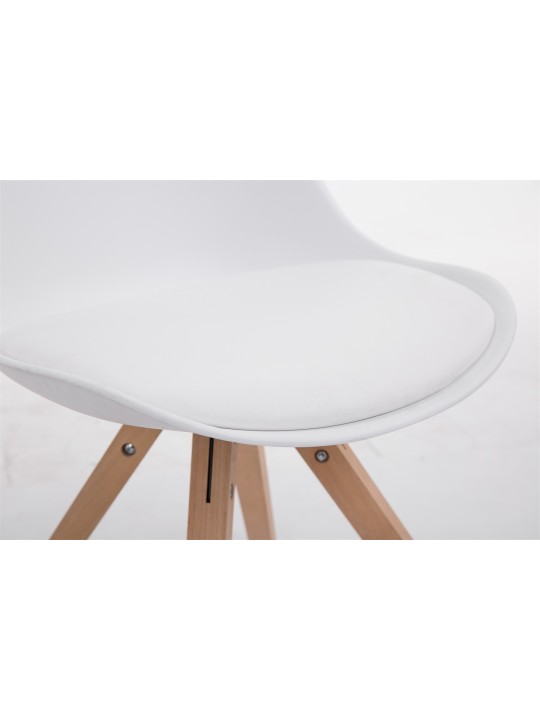 Silla de visita Plaza Toulouse Natura, blanco Silla de visita Plaza Toulouse Natura, blanco