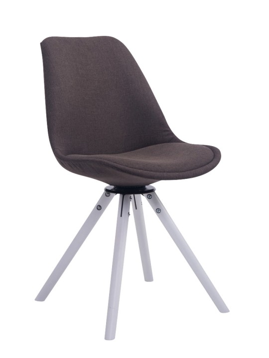 Silla de Visita Troyes Giratoria Tela Redonda, gris oscuro Silla de Visita Troyes Giratoria Tela Redonda, gris oscuro