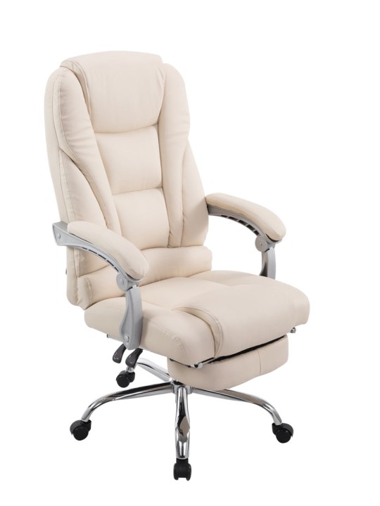 Silla de oficina Pacific, crema