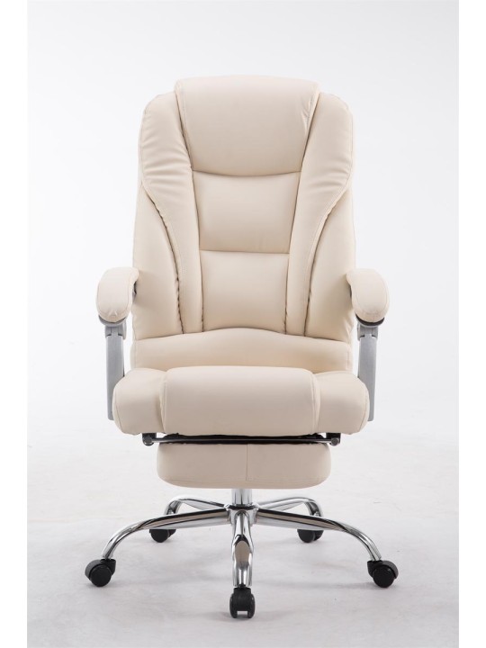 Silla de oficina Pacific, crema