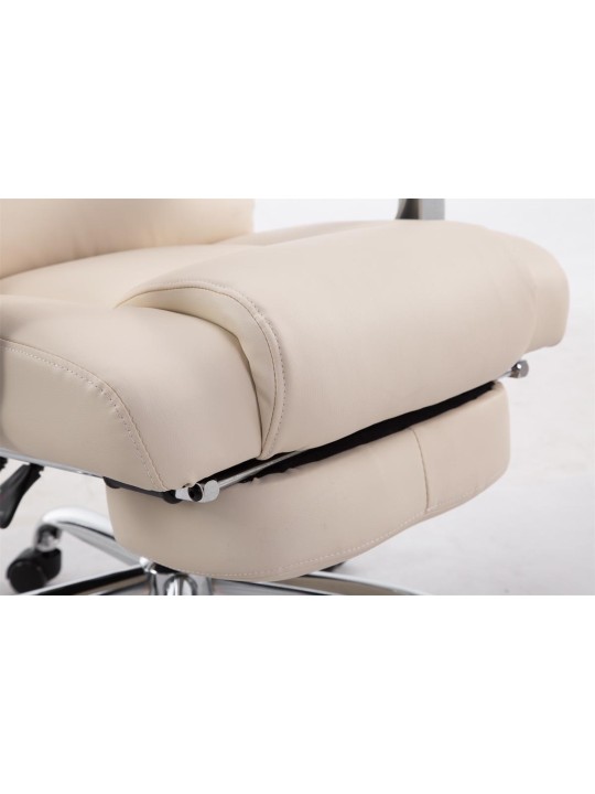 Silla de oficina Pacific, crema
