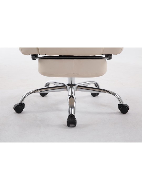 Silla de oficina Pacific, crema