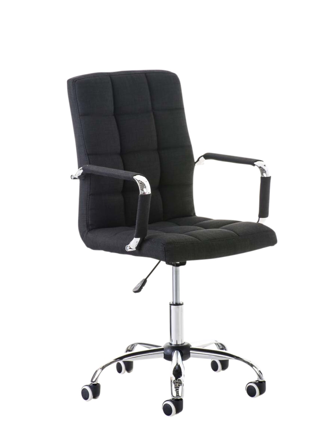 Silla de oficina Deli V2 tela, negro