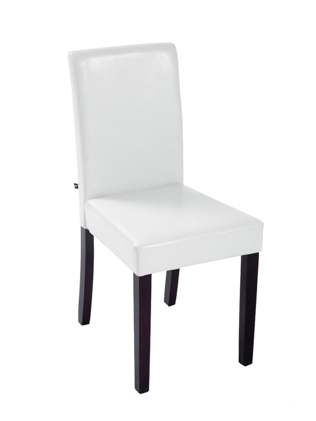 Silla de comedor Ina marrón claro, blanco