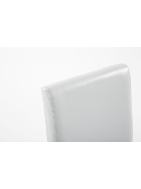 Silla de comedor Ina marrón claro, blanco
