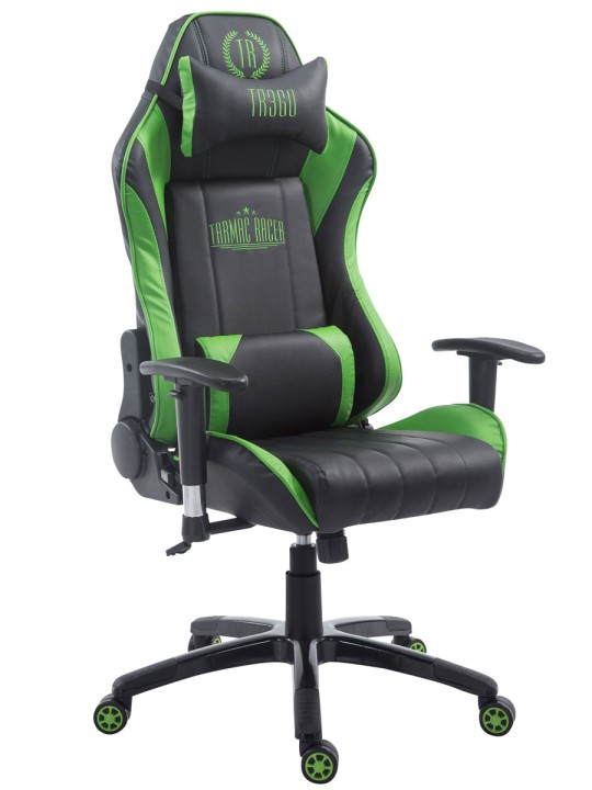 Silla de oficina Racing Shift, negro/verde