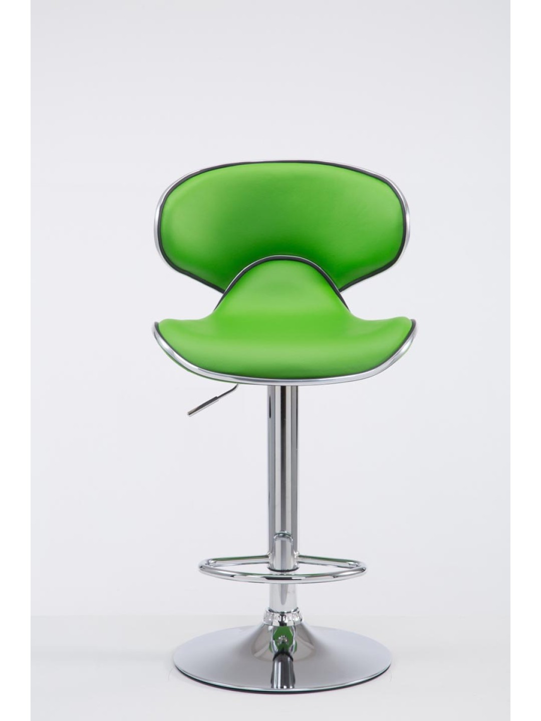 Taburete de bar Las Vegas V2 cromo, verde