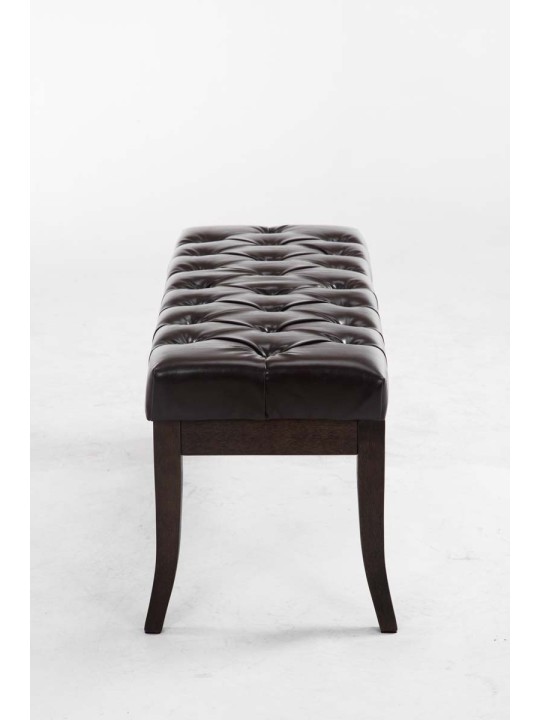 Banco Ramsés símil piel oscuro antiguo 100, negro Banco Ramsés símil piel oscuro antiguo 100, negro