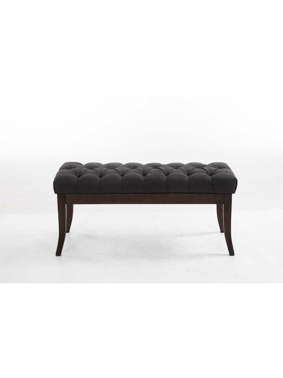 Banco Ramses tela antiguo-oscuro 100, gris oscuro