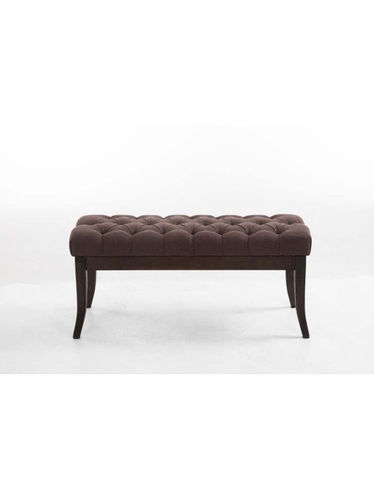 Banco Ramses tela antiguo-oscuro 100, marrón