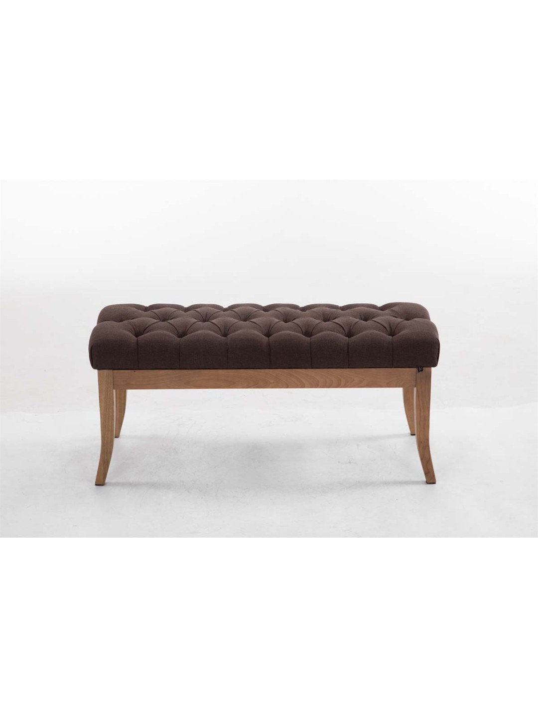 Banco Ramses tela antiguo-claro 100, marrón