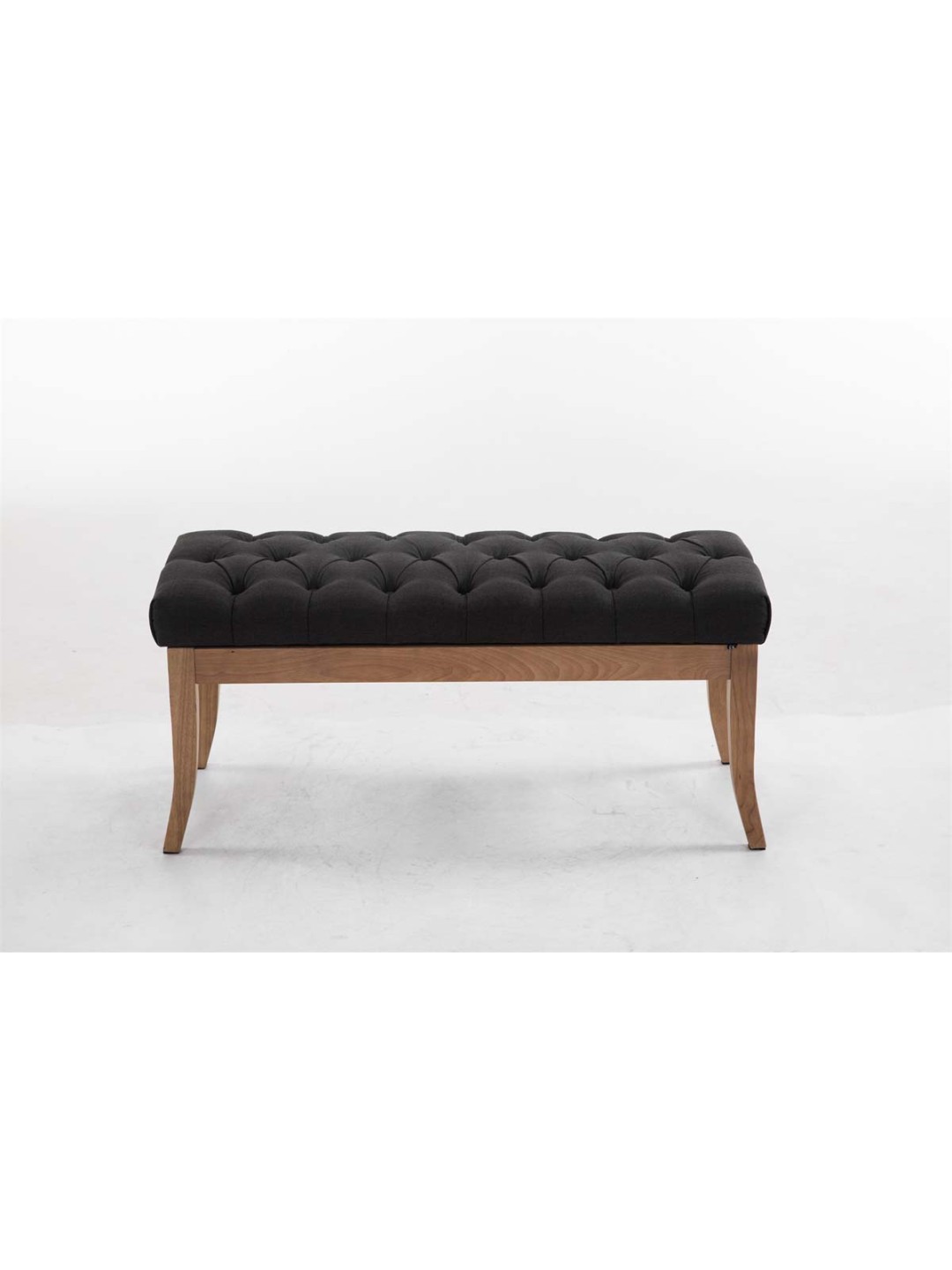 Banco Ramses tela antiguo-claro 100, gris oscuro