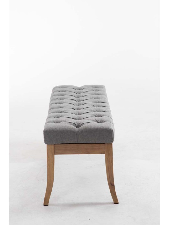 Banco Ramses tela antiguo-claro 120, gris Banco Ramses tela antiguo-claro 120, gris