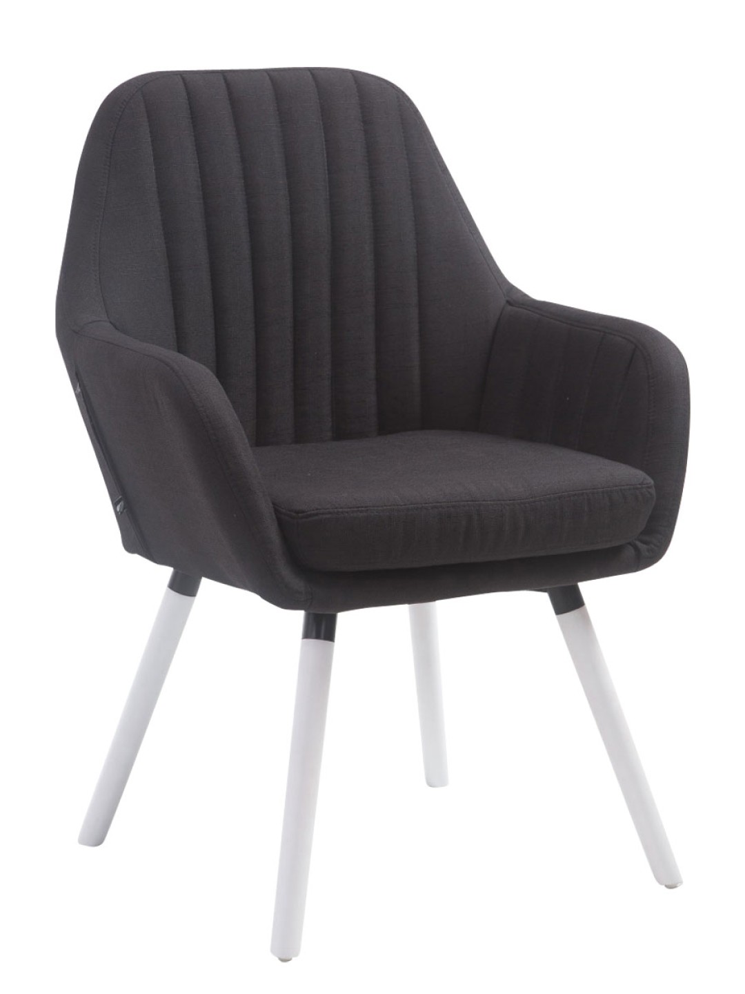 Silla Florian tela, negro