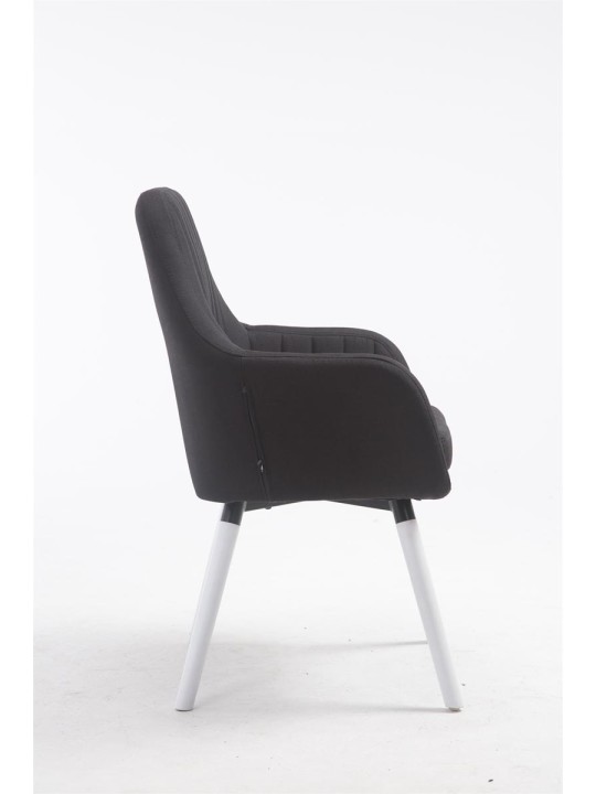 Silla Florian tela, negro