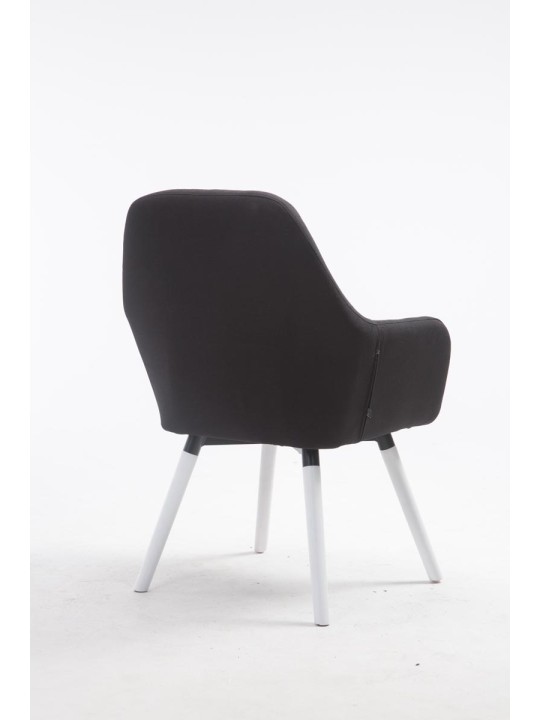 Silla Florian tela, negro