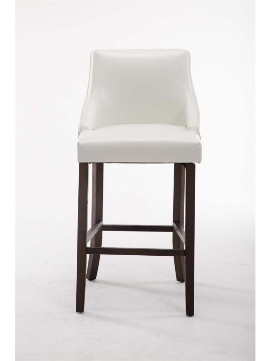 Taburete de bar Innsbruck antiguo-oscuro, blanco Taburete de bar Innsbruck antiguo-oscuro, blanco