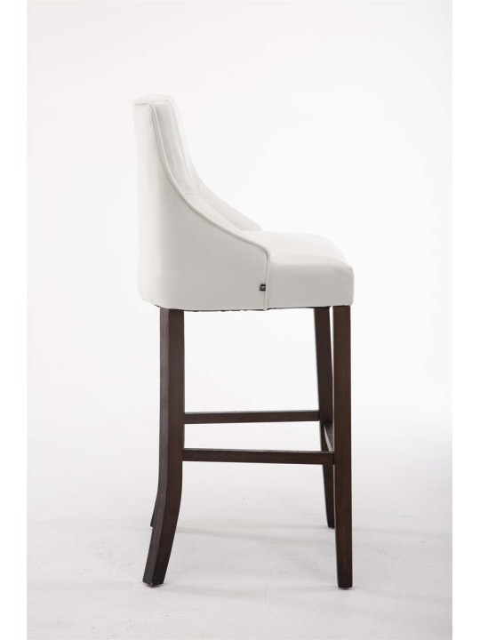 Taburete de bar Innsbruck antiguo-oscuro, blanco Taburete de bar Innsbruck antiguo-oscuro, blanco