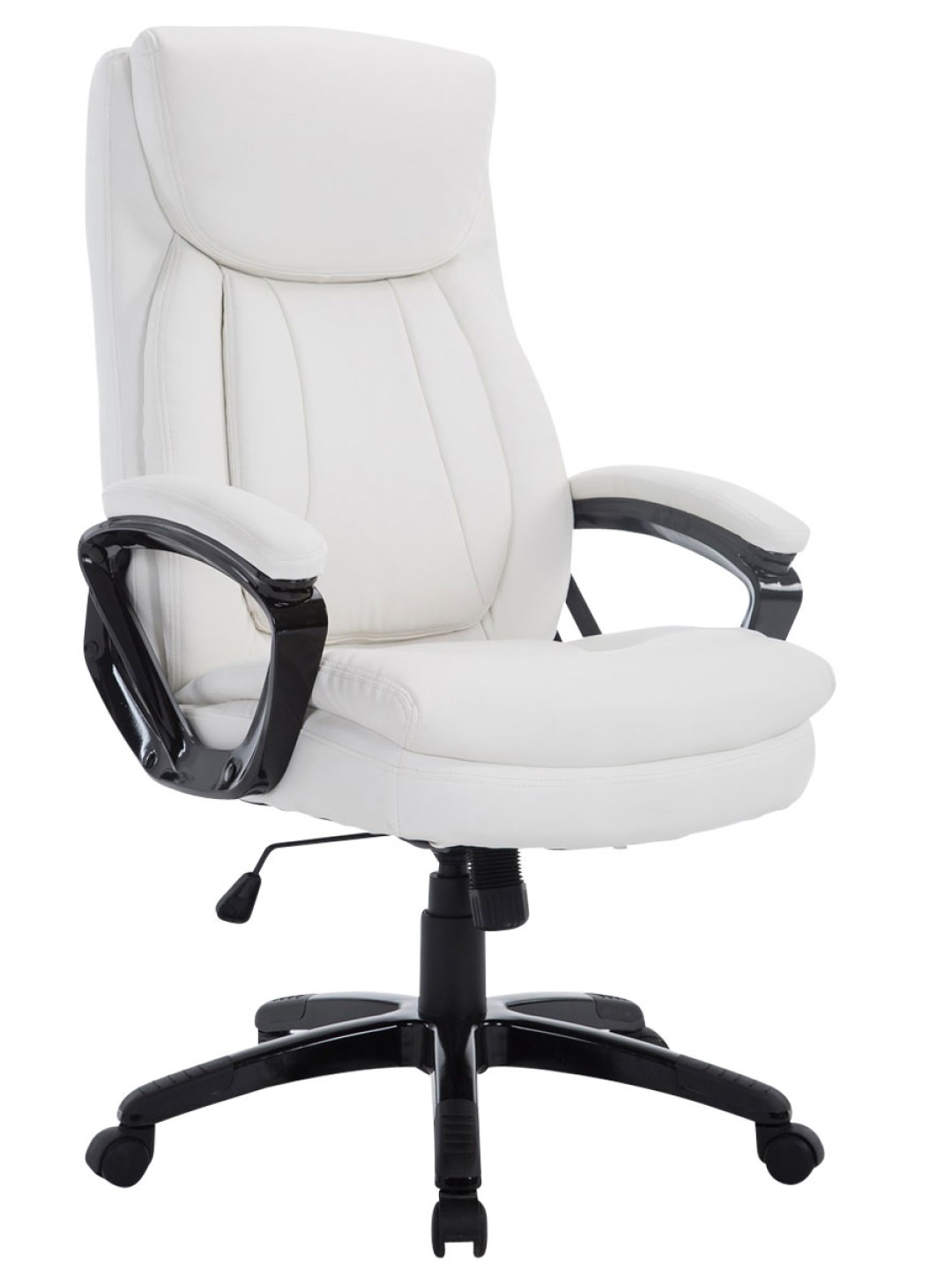 Silla de oficina Platón, blanco